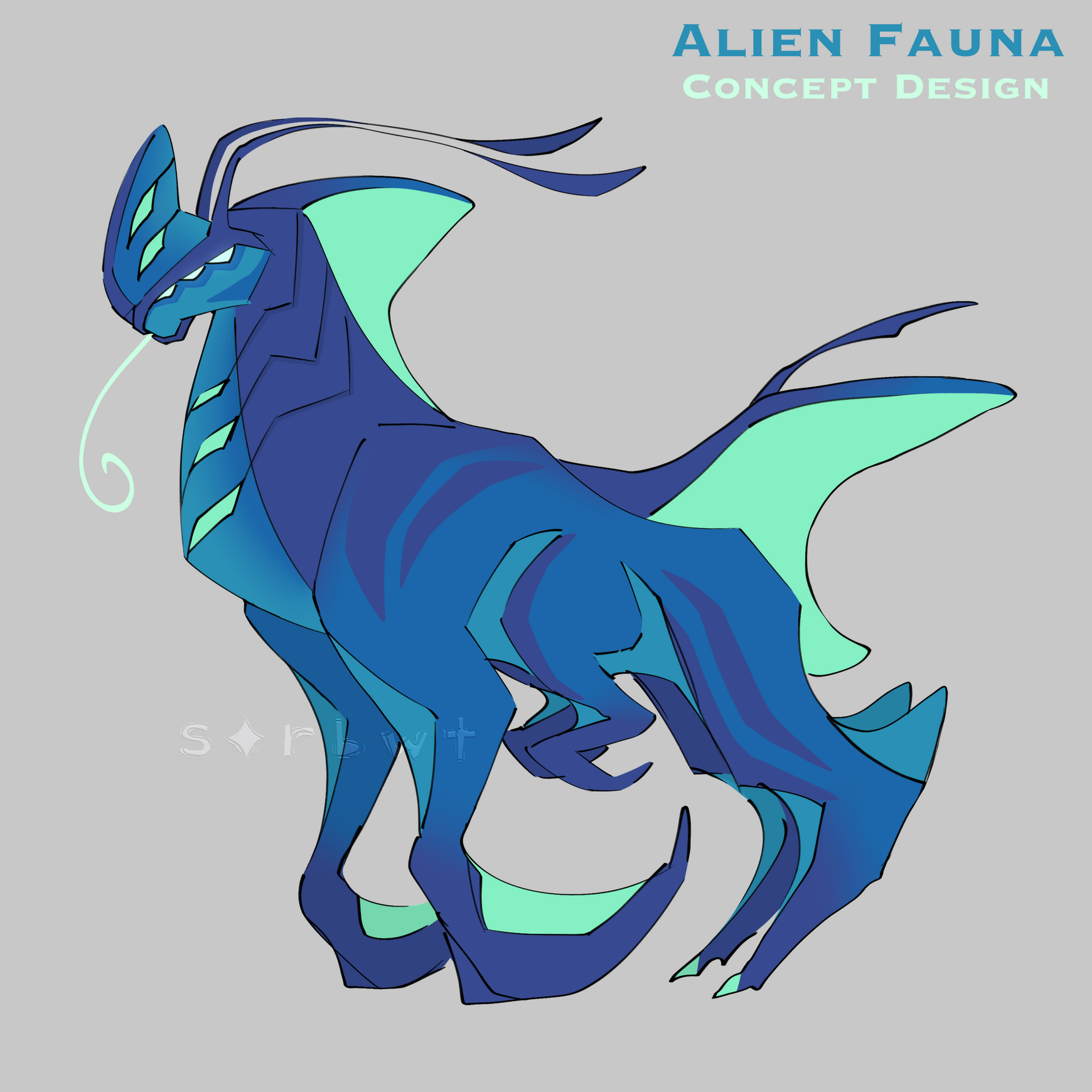 Alien Fauna - Concept Creature Design